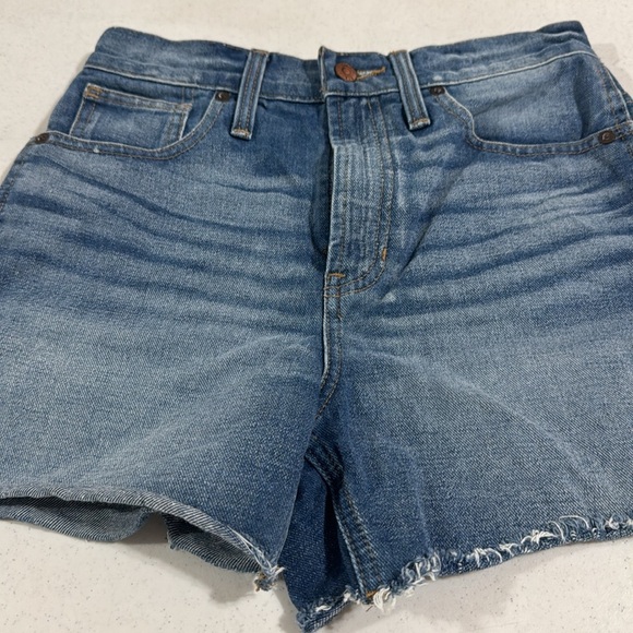 Madewell Perfect Jean Blue Shorts Size 25 Women’s - Picture 10 of 10